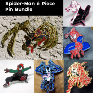Spider-Man Enamel Pin Bundle